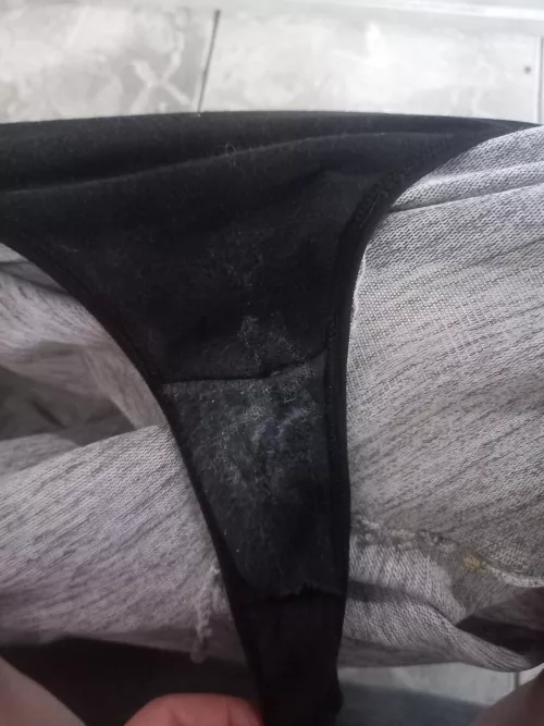 my thong throughout the day...