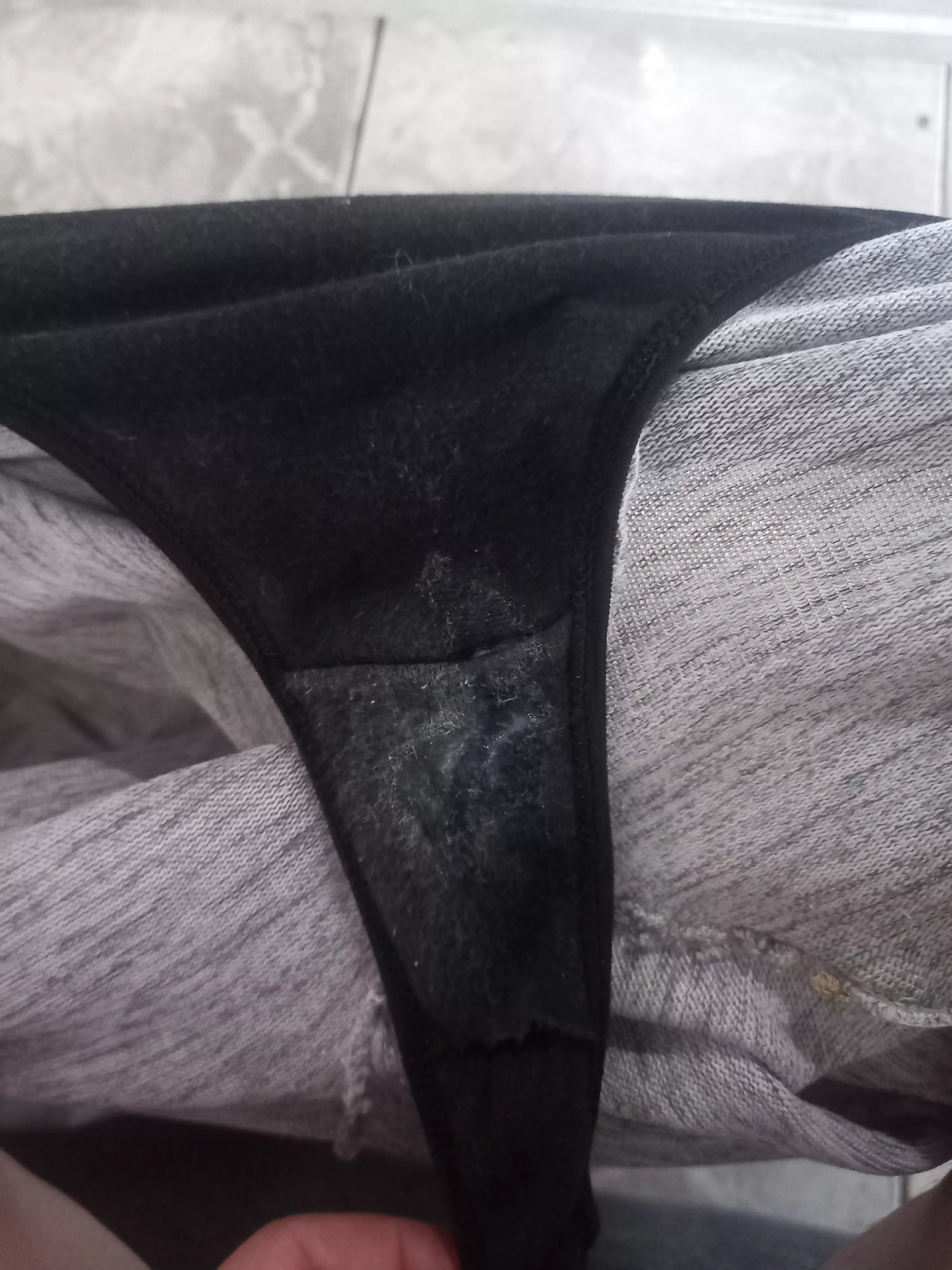 my thong throughout the day...