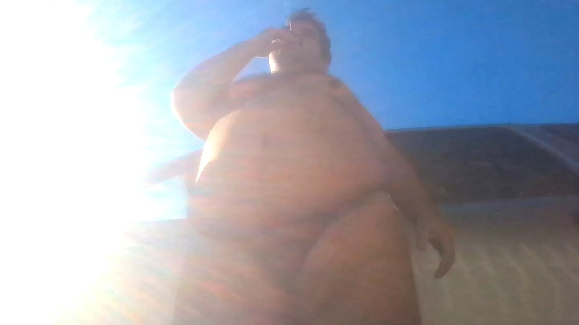 Naked in the sunshine 🌞