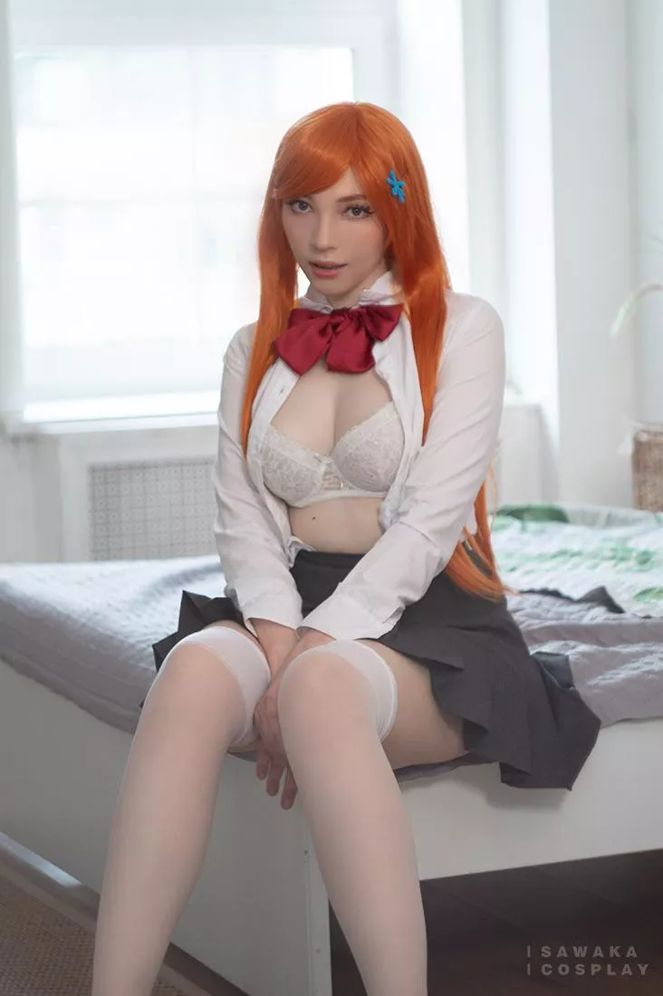 Orihime Bleach cosplay by Sawaka