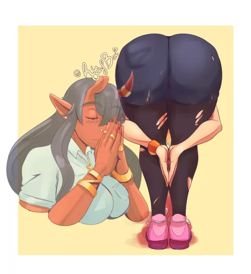 Praising that trophy