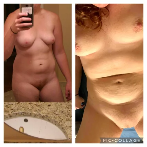 Pre-kids vs after having 3. How'd I do?