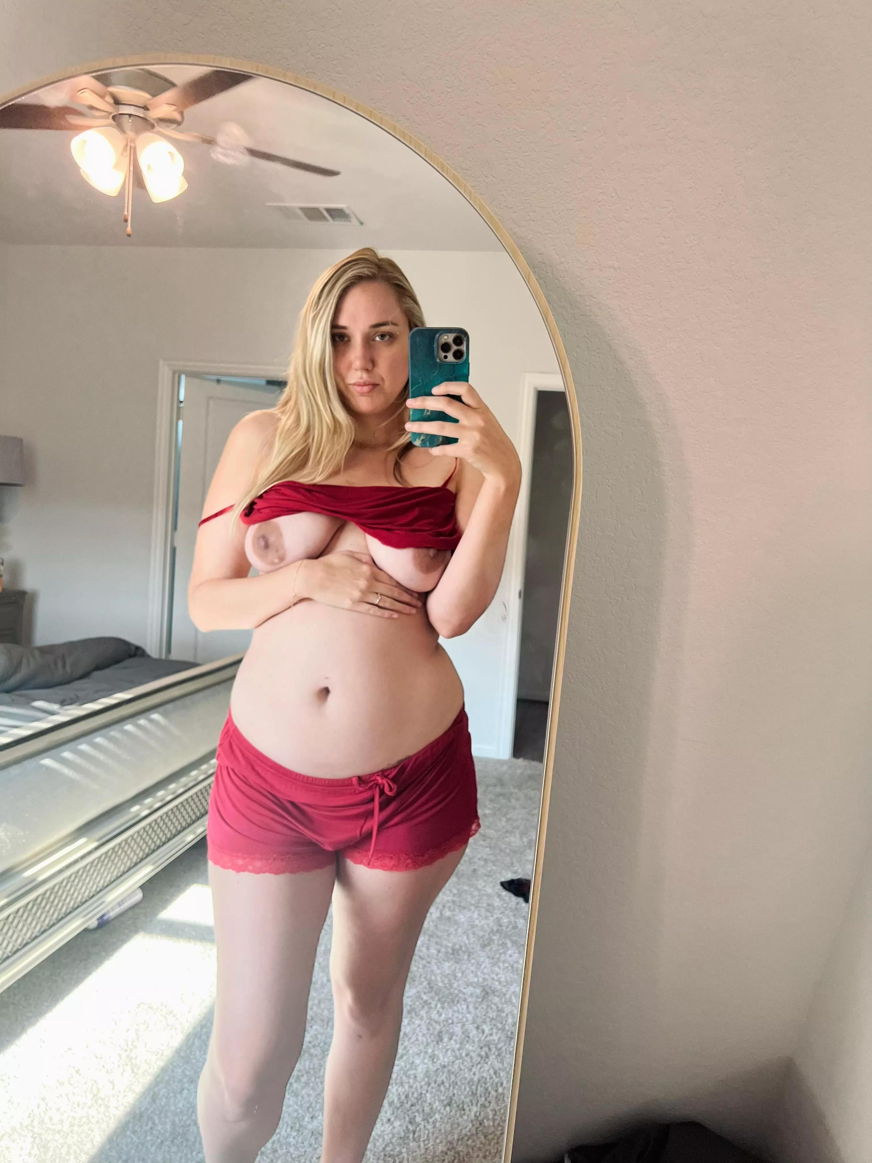 *rolls eyes* so you wouldn’t fuck a pregnant milf?