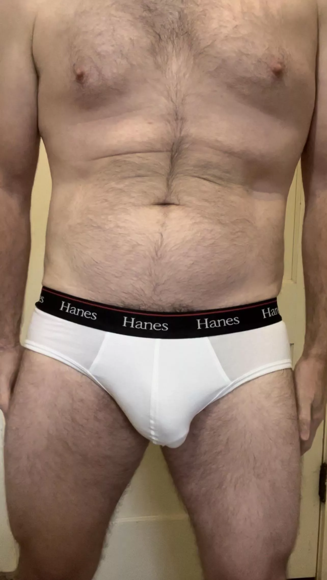 Still getting used to wearing briefs