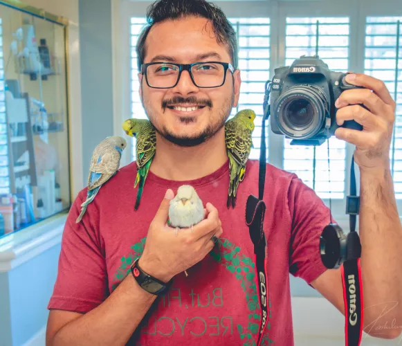 Tell me about your non-human friends or a random fact about yourself!