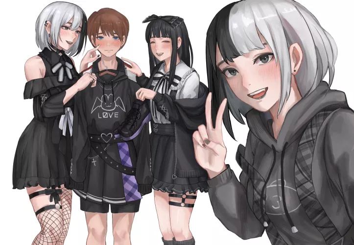 The Perfect Fit For The Perfect E-Girl (art by Shadow-Vivian)