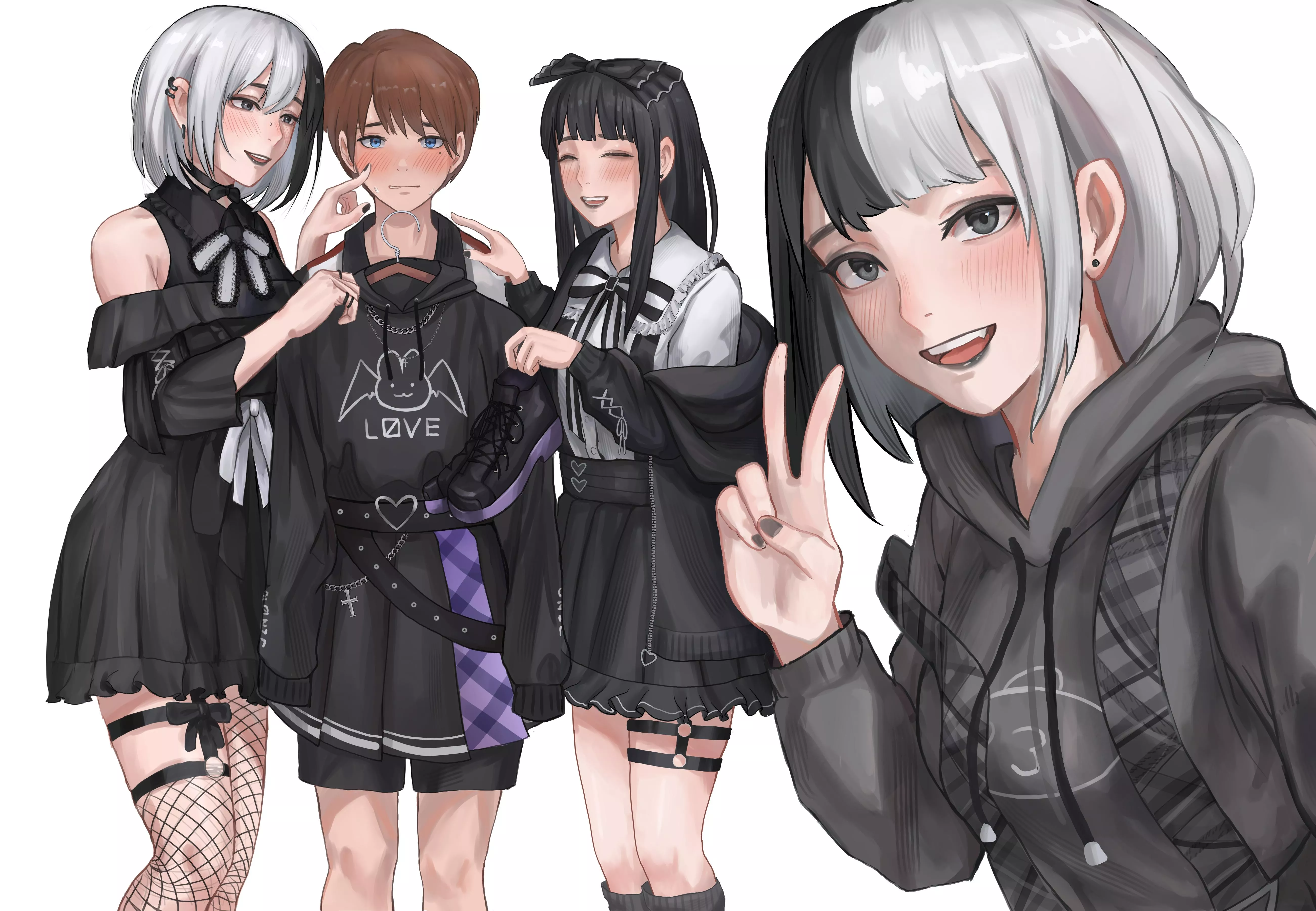 The Perfect Fit For The Perfect E-Girl (art by Shadow-Vivian)