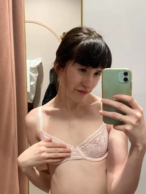 what's better than cute flat tits