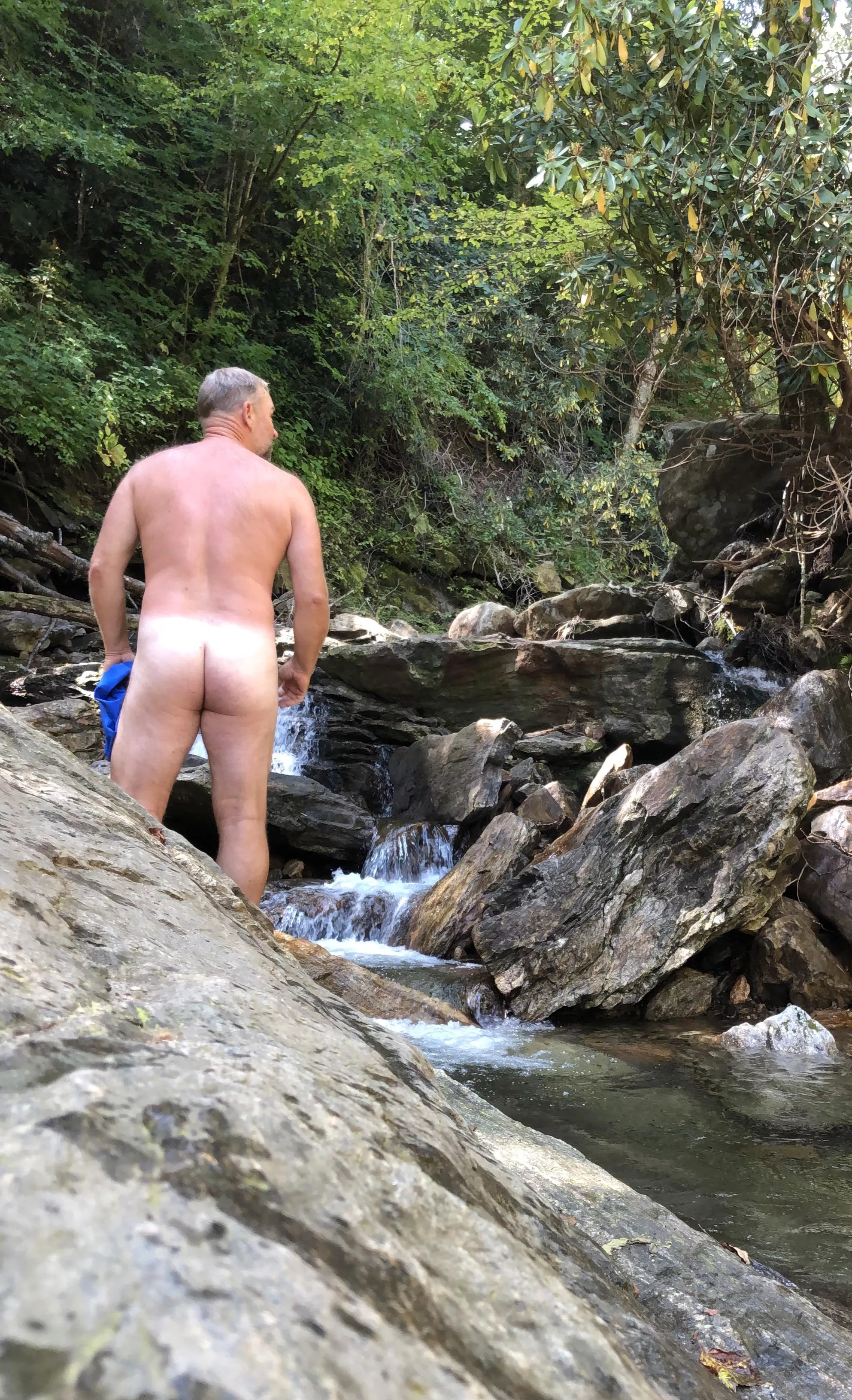 Will you hike with dad (55) to Skinny Dip falls?