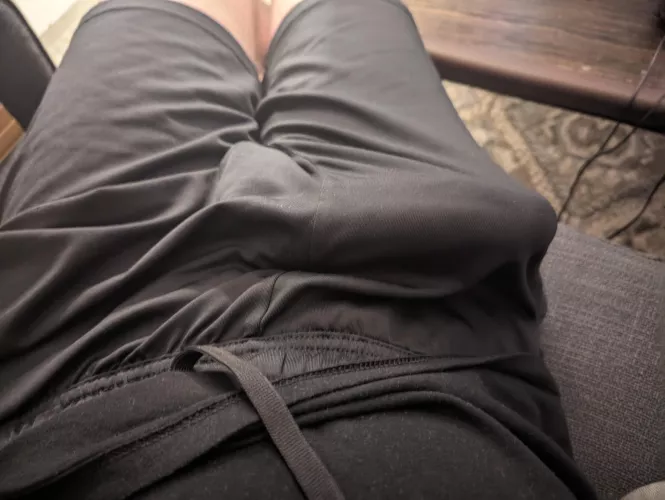 Would you notice my bulge in my gym shorts?