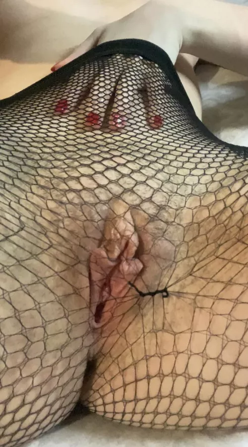 would you rip a hole in my new fishnets?
