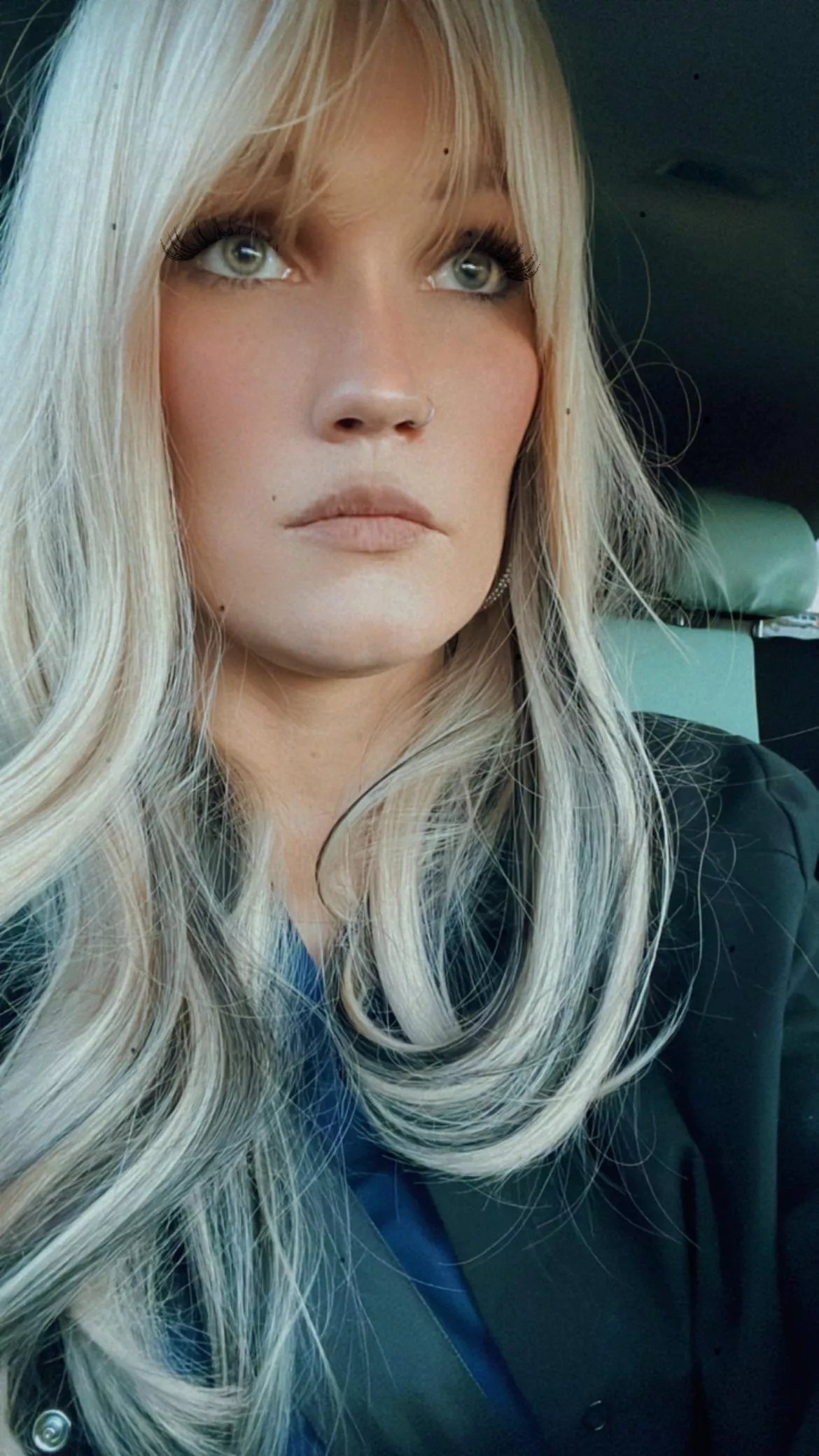 Blonde is the color of my soul.