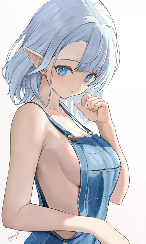 Denim Overalls Elf [Artist's Original]