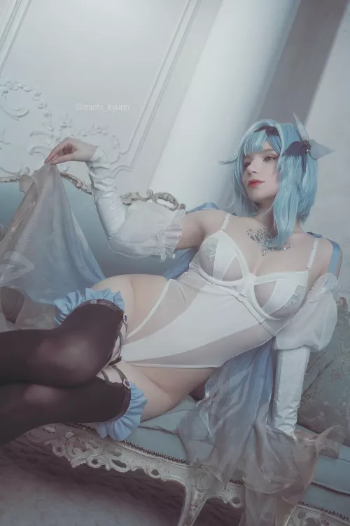 Eula from Genshin impact by michi_kyunn