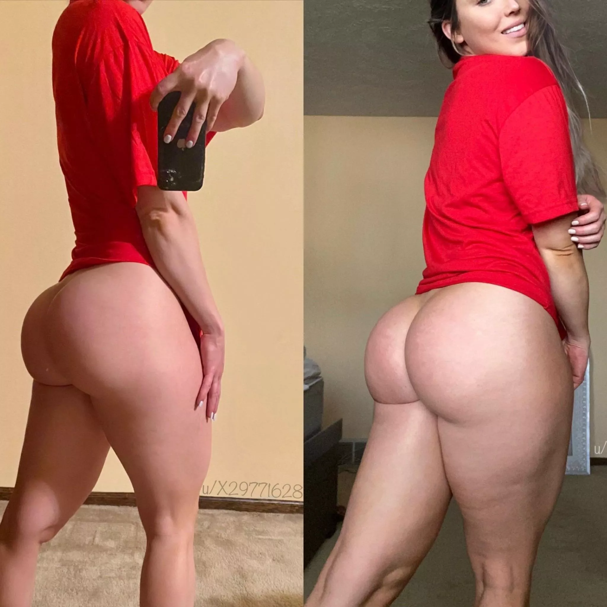 Gained 20 pounds in the past year.. but I think it went to all the right places 22F