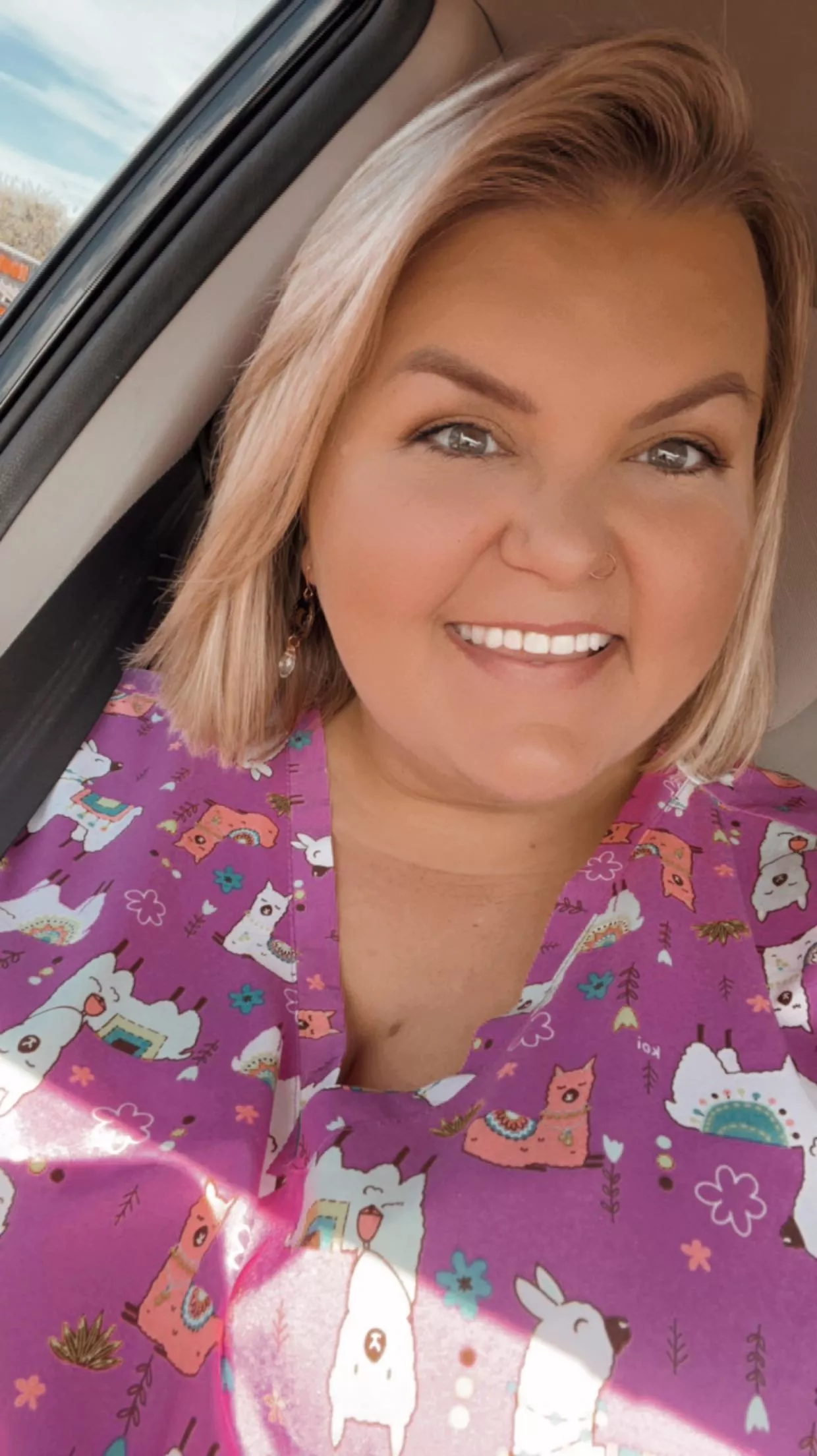 Having a day at work!