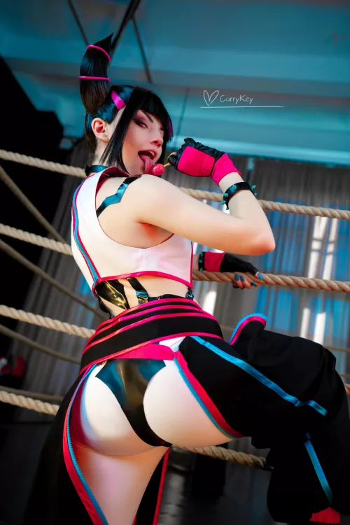 Juri Han from Street Fighter by CarryKey