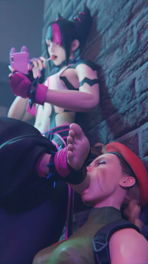 Juri's Post-Fight Break (crackedorb) [Street Fighter]