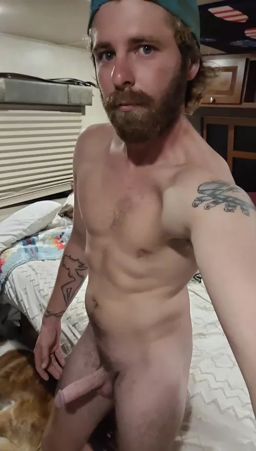 Just a casual before work selfie 😇