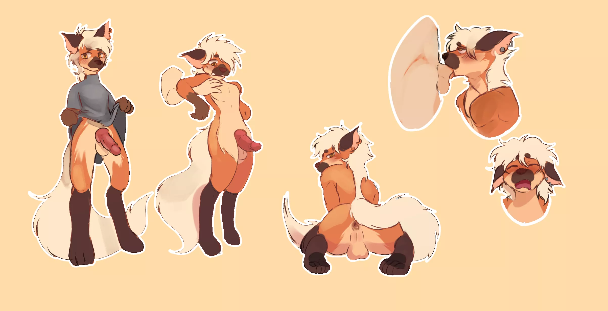 [M] Cute hyena boyo (art by me)