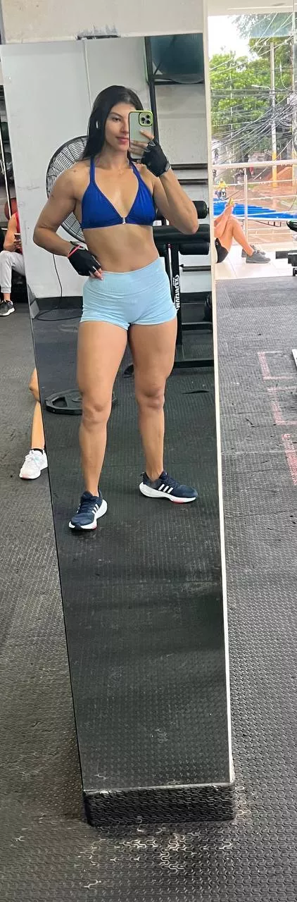 Making sweat look good, one selfie at a time