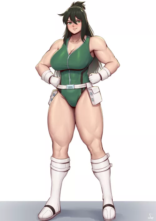 Muscular Hero Inko [Artist: SpeedL00ver]