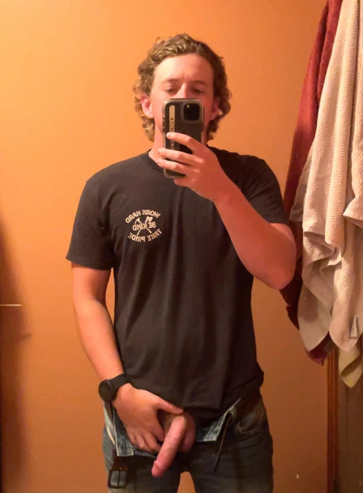 Pants are too tight, had to let him breathe