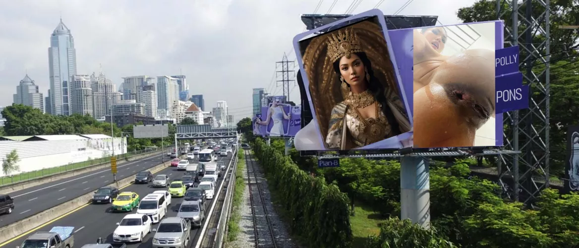 Polly Pons Thai Billboard