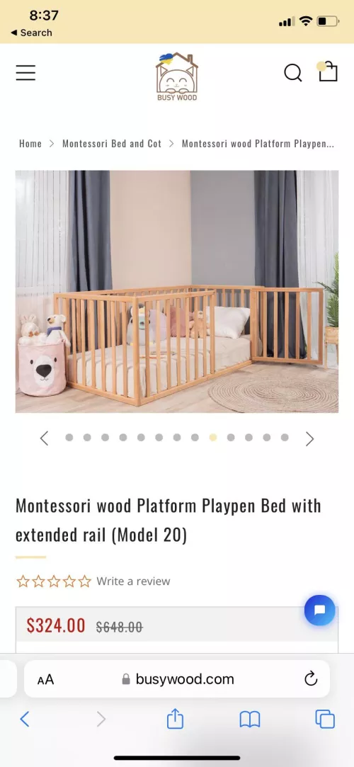 (Semi) affordable crib?