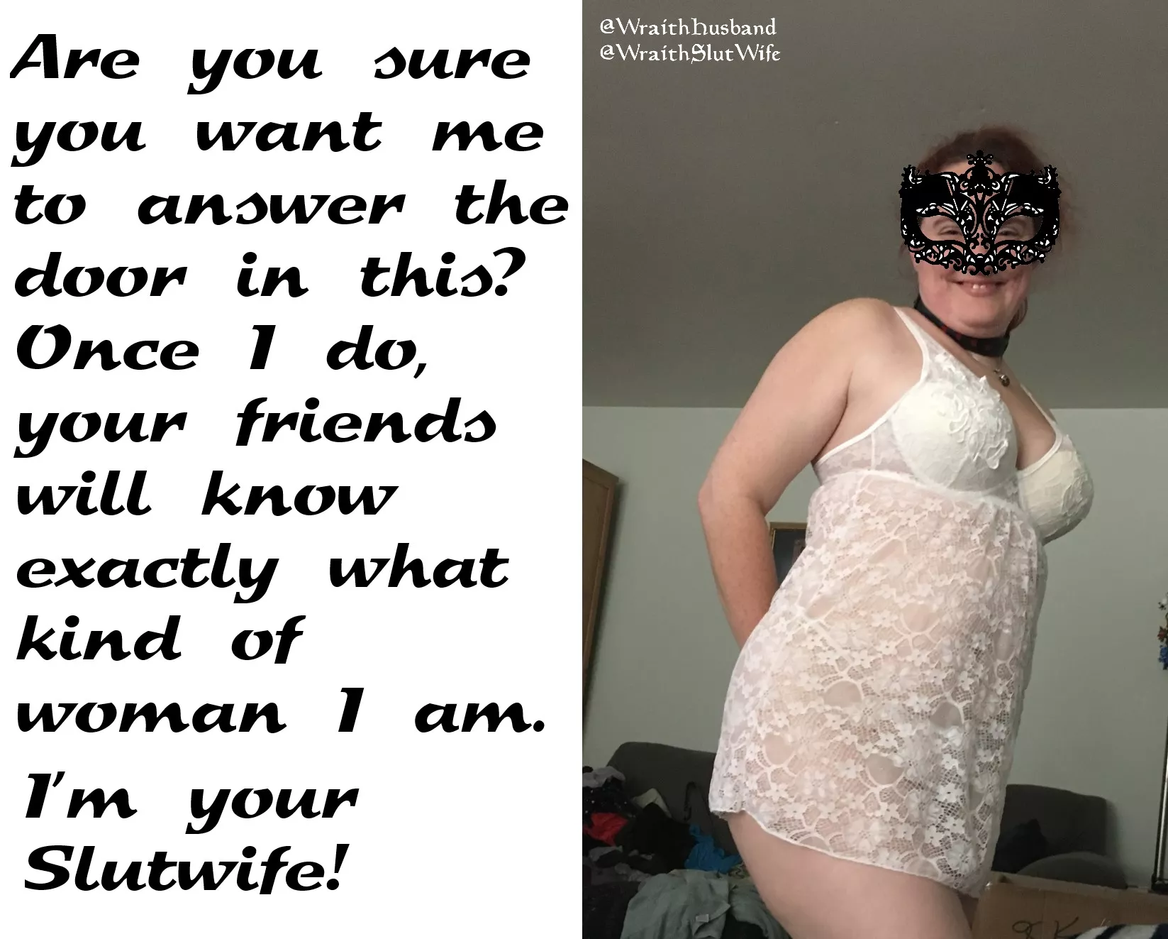 So go answer the door already.