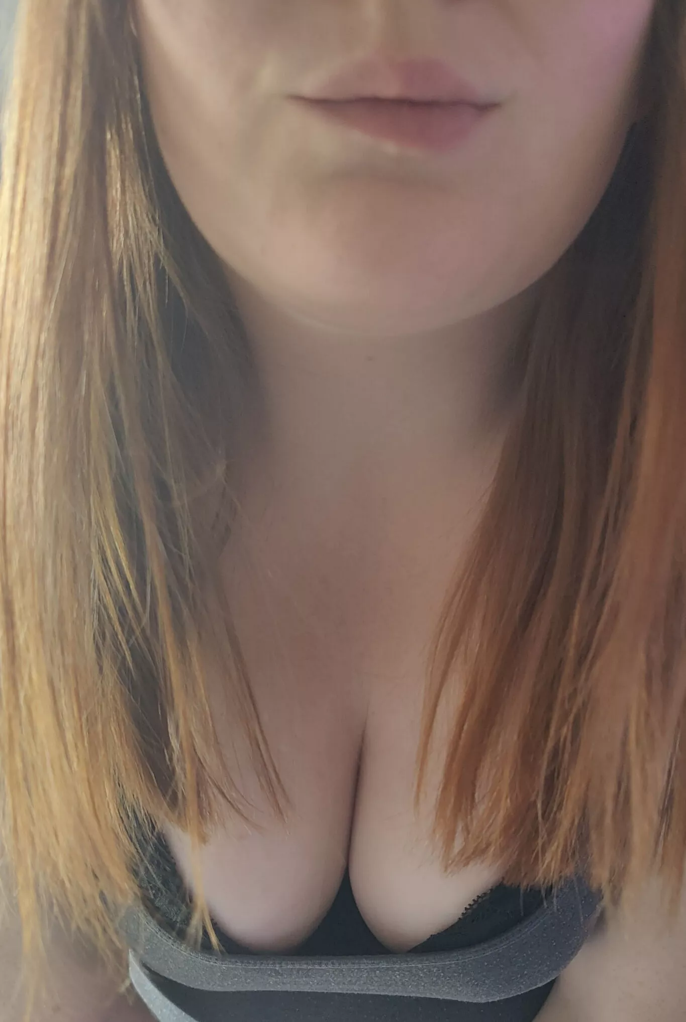 Subtle black on grey (subtle!) 🥰