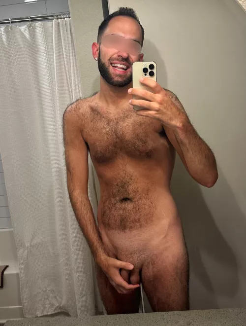 the hair is never coming off 😈