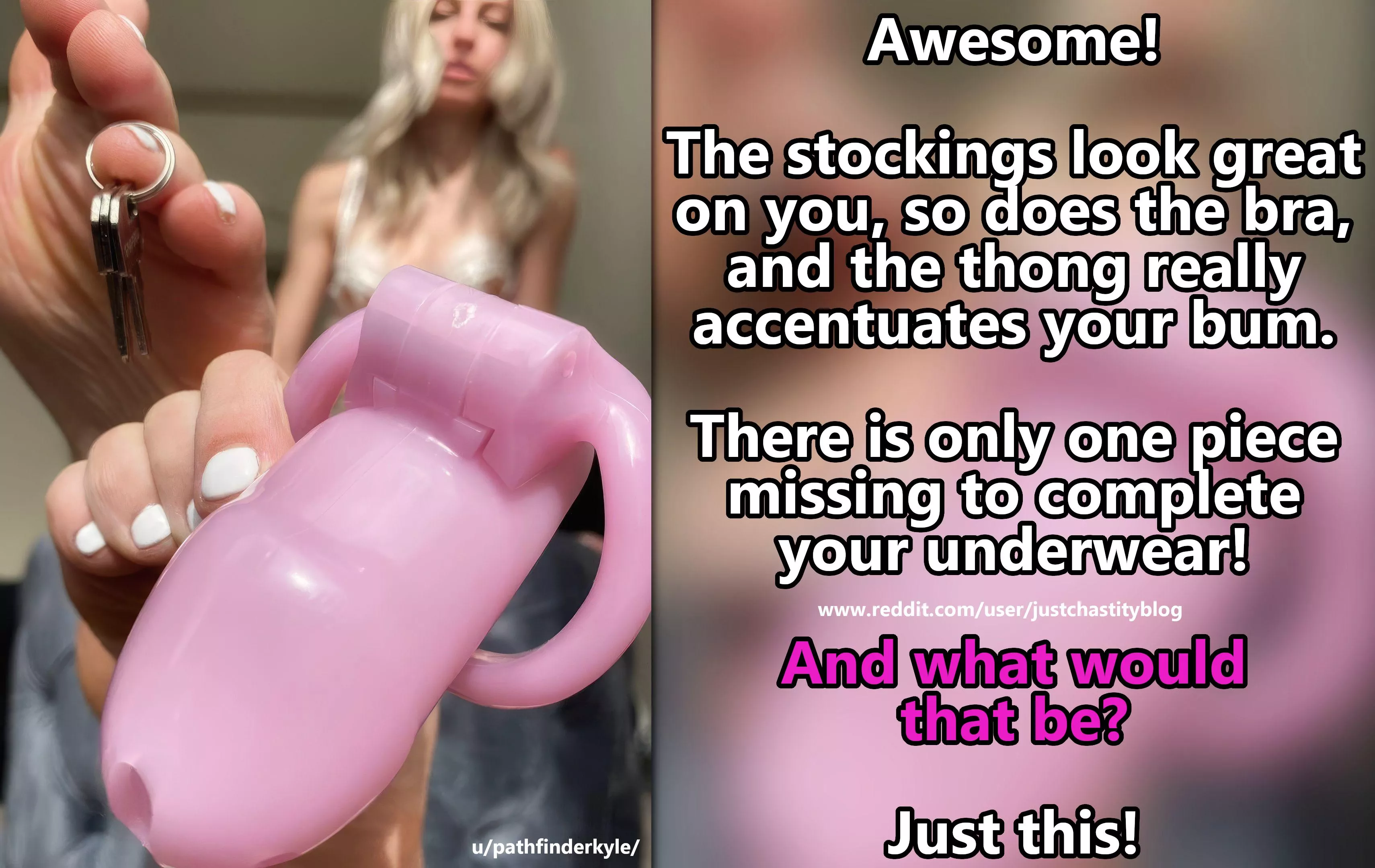 The outfit is still missing something!