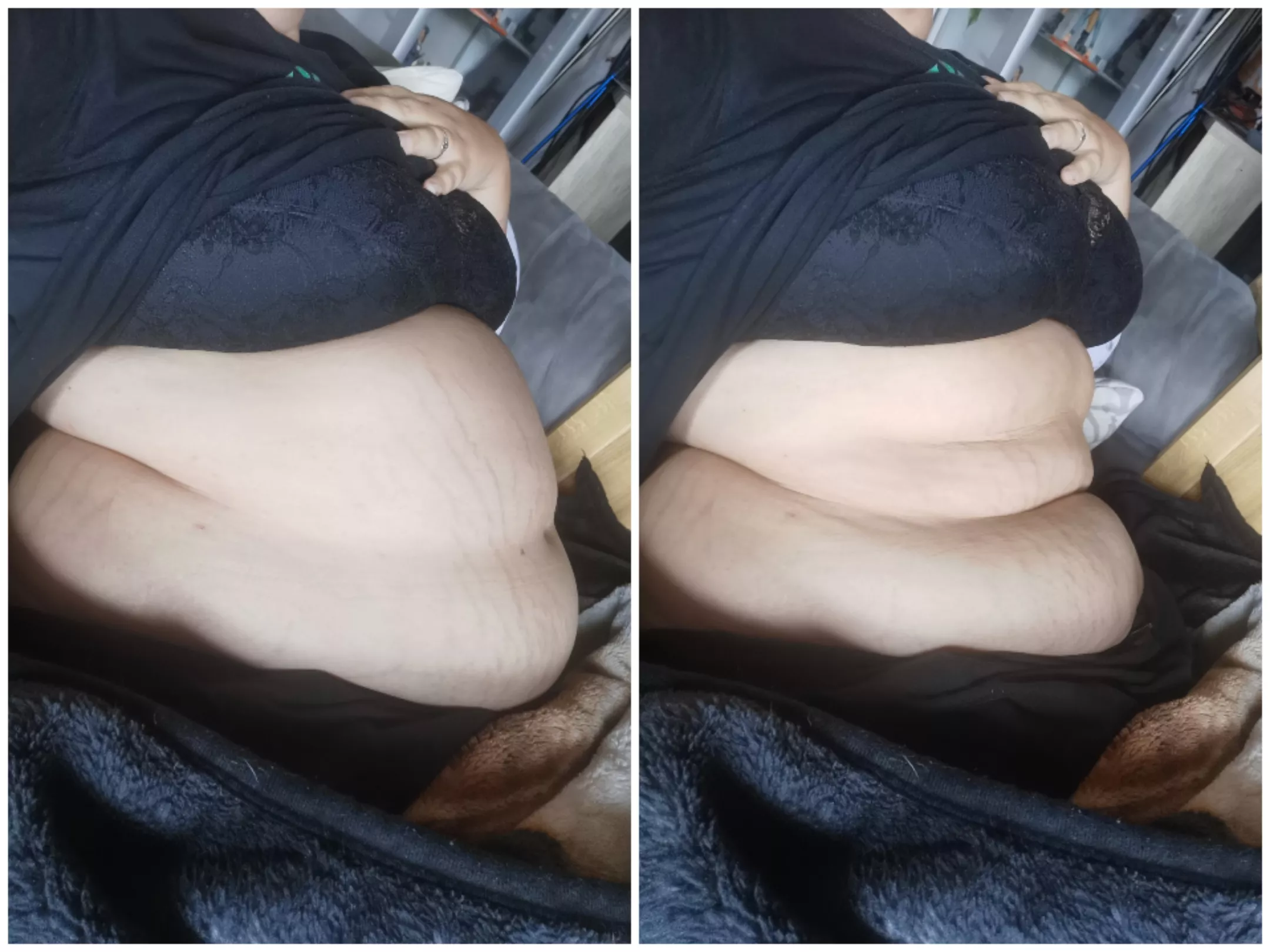 The take away food was way too delicious to stop