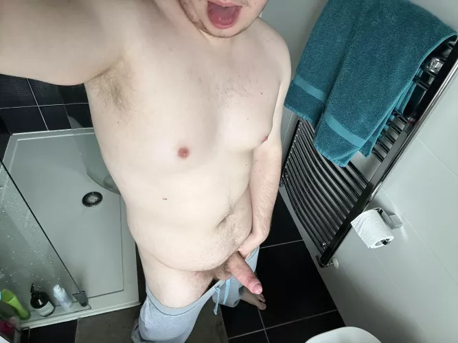 Wanna shower together?