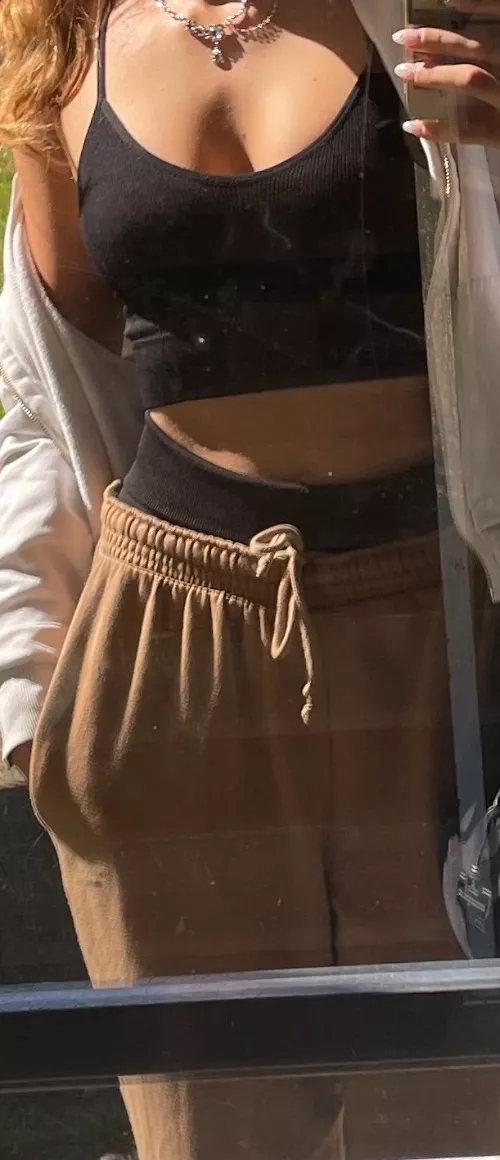 What you think of my crop top?