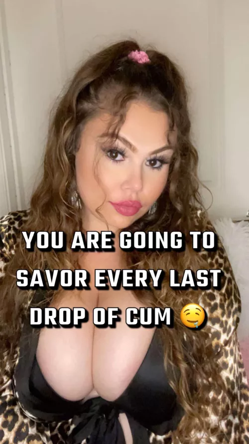 You Are Going To Savor EVERY Last Drop Of That Warm Creamy Load 🤤🤤