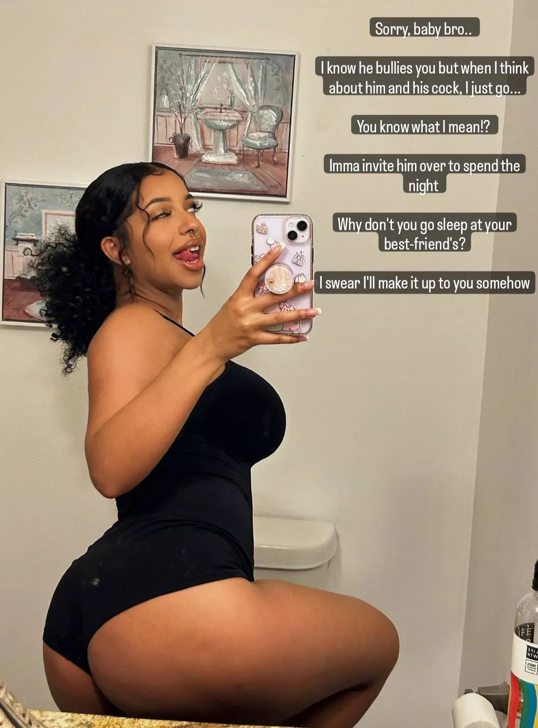 Your sister goes mind numb for your bully