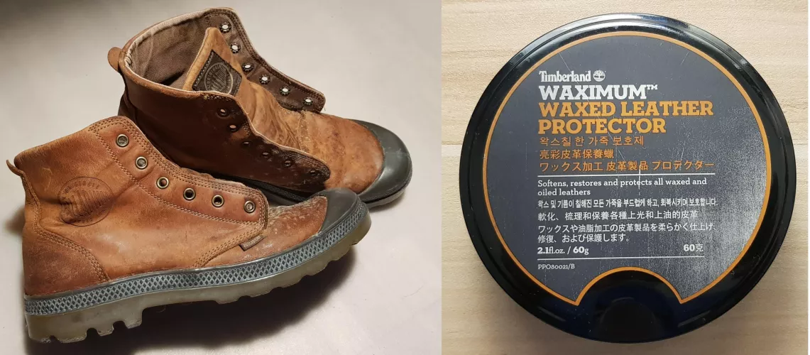 Advice on applying this to Palladium boots