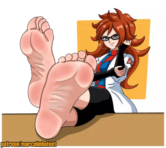Android 21 (Dragon Ball) [Artist: Marcelinhofeet]