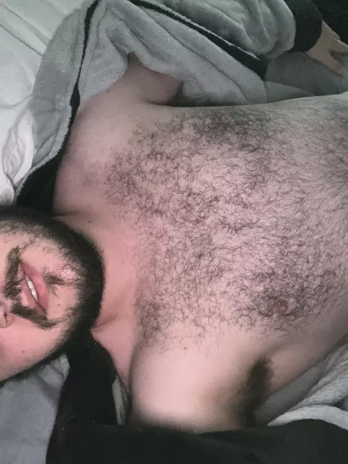 Anyone want to paint my chest and face today?