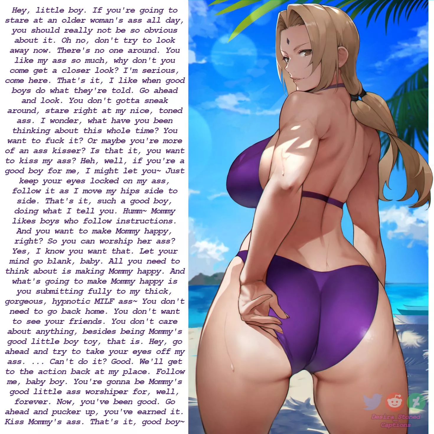 Be Mommy's good boy toy~ [Femdom] [MILF] [Mommydom] [Ass Worship] [Ass Hypnosis] Artist: yoshi55level (Reuploading cause Imgur took it down)