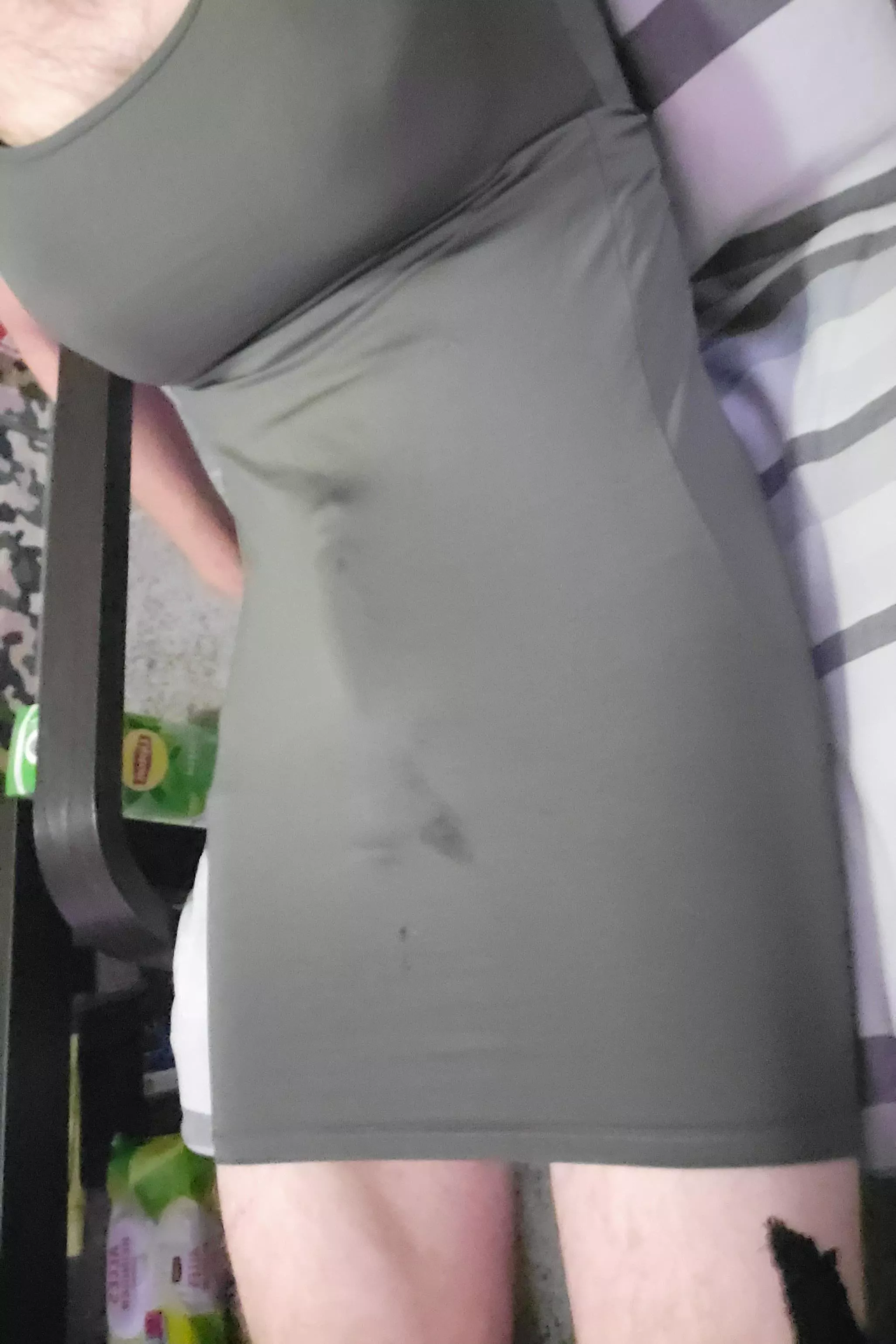 Bulge in tight dress🍆