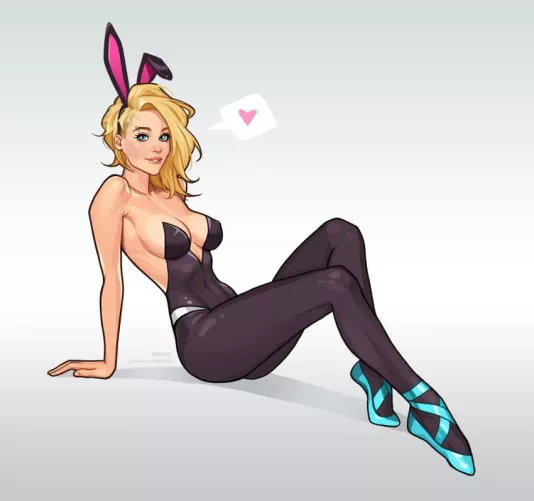 Bunny Girl Gwen Stacy (Olena Minko) [Marvel Comics, Spider-Man, Spiderverse]
