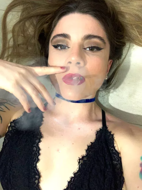 Do you mind if I ride your cock and smoke my cigarette?