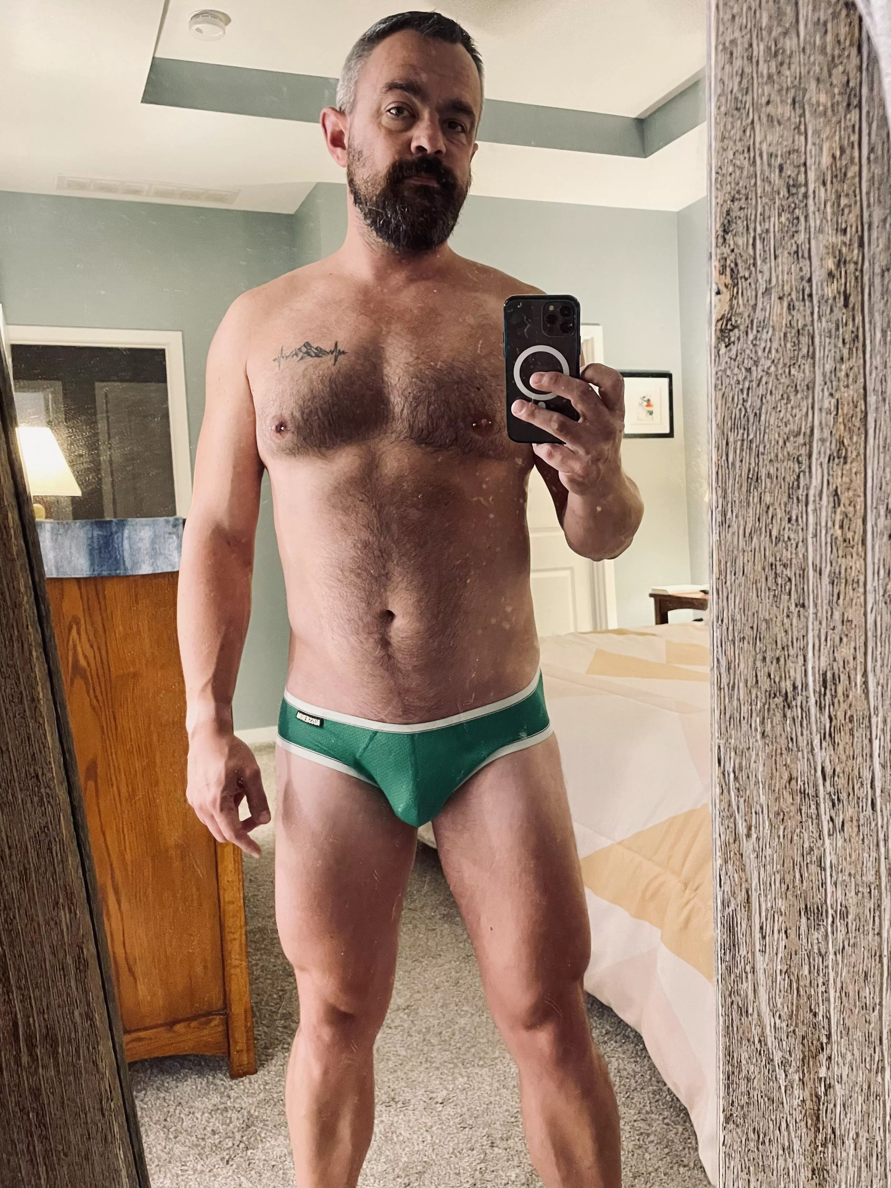 Feeling green today.