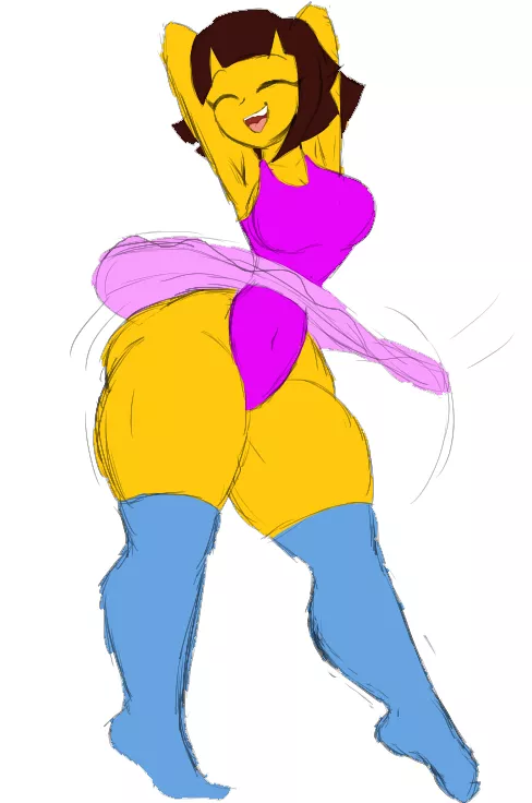 [Frisk] Practicing some ballet (DoctorDongass)