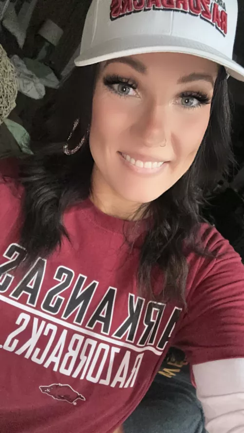 Hat day at work + Friday = a happy lady!