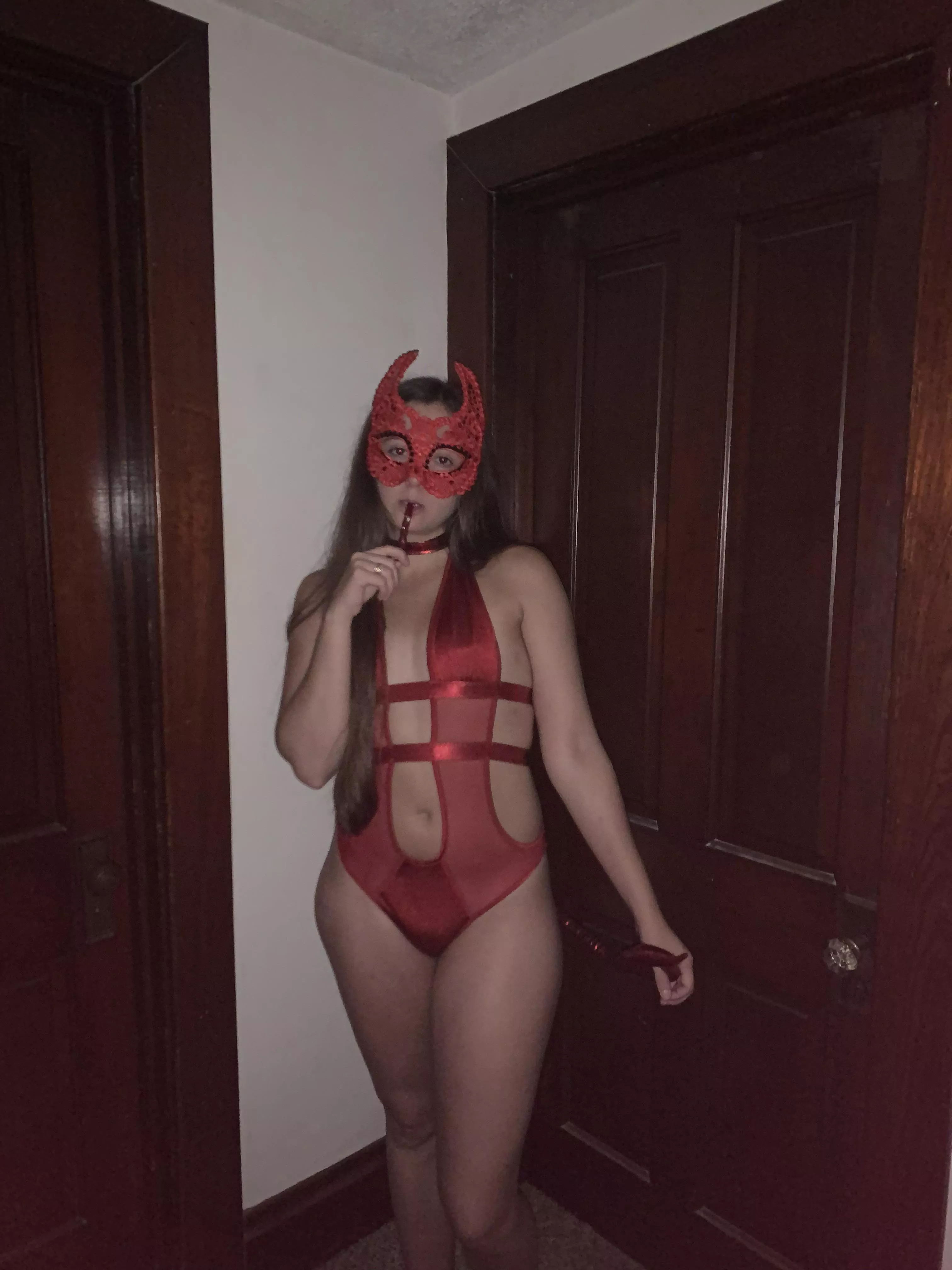 Heard you been bad and I was sent to punish you