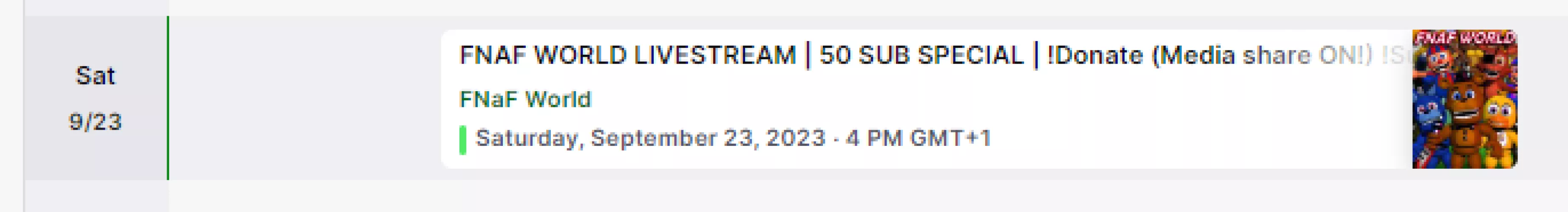 Hey, I scheduled a stream.... but how do I start it? I don't see an option to specifically start *that* stream, what do I do to start it?